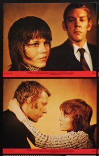 3w785 KLUTE 8 8x10 mini LCs '71 great images of Donald Sutherland & sexy call girl Jane Fonda!
