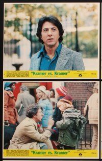 3w788 KRAMER VS. KRAMER 8 8x10 mini LCs '79 Dustin Hoffman, Meryl Streep, child custody & divorce!