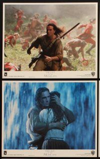3w811 LAST OF THE MOHICANS 8 8x10 mini LCs '92 best image of Native American Indian Daniel Day Lewis