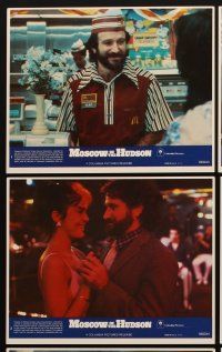 3w831 MOSCOW ON THE HUDSON 8 8x10 mini LCs '84 Russian Robin Williams, Maria Conchita Alonso