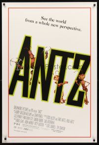 3z037 ANTZ 1sh '98 Woody Allen, computer animated, every ant has his day!