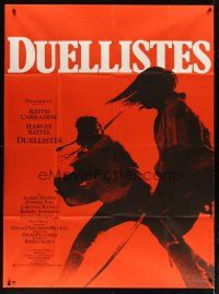 3x709 DUELLISTS French 1p '77 Ridley Scott, Keith Carradine, Harvey Keitel, cool fencing image!