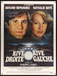 3x912 RIVE DROITE RIVE GAUCHE French 1p '84 Gerard Depardieu & Nathalie Baye + Michel Landi art!