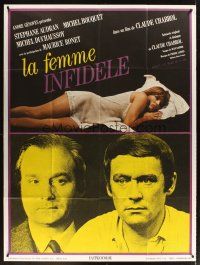 3x973 UNFAITHFUL WIFE French 1p '70 Claude Chabrol's La Femme Infidele, sexy Stephane Audran!