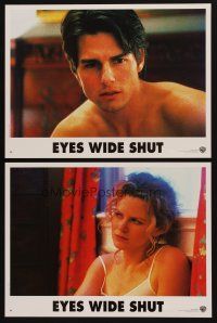 3x593 EYES WIDE SHUT 8 French LCs '99 Stanley Kubrick, Tom Cruise & sexy Nicole Kidman!