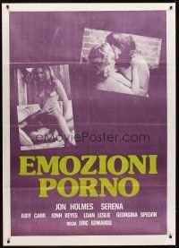 3x428 EMOZIONI PORNO Italian 1p '70s John Holmes, Serena, sexy nude images!