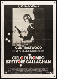 3x430 ENFORCER Italian 1p '76 photo of Clint Eastwood as Dirty Harry by Bill Gold!
