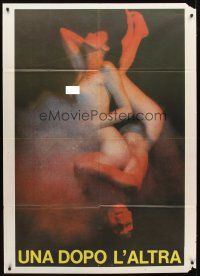 3x431 EROTIC LOVE-GAMES Italian 1p '71 Claude Pierson's Une femme libre, wild different nude image