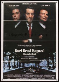 3x452 GOODFELLAS Italian 1p '90 Robert De Niro, Joe Pesci, Ray Liotta, Martin Scorsese classic!