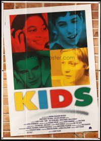 3x369 KIDS Italian 2p '97 Larry Clark, Leo Fitzpatrick, Chloe Sevigny, Rosario Dawson, teen AIDS!