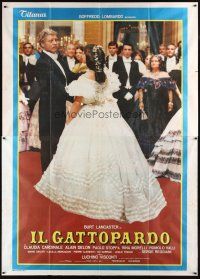 3x373 LEOPARD Italian 2p R70s Luchino Visconti, Burt Lancaster & Claudia Cardinale at ball!