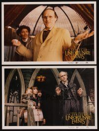 3x179 LEMONY SNICKET'S A SERIES OF UNFORTUNATE EVENTS 9 LCs '04 wacky images of Jim Carrey!