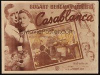 3x242 CASABLANCA Mexican LC R50s Humphrey Bogart & Ingrid Bergman with Dooley Wilson at piano!