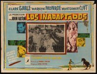 3x300 MISFITS Mexican LC '61 Clark Gable, sexy Marilyn Monroe & Clift in paddle ball scene!