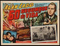 3x305 PARATROOPER Mexican LC R60s Alan Ladd, English Red Beret, a thousand thrills a second!