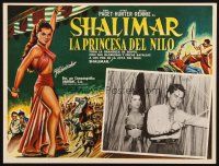3x311 PRINCESS OF THE NILE Mexican LC R60s sexy barely-dressed young Debra Paget & Jeffrey Hunter!