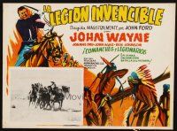3x321 SHE WORE A YELLOW RIBBON Mexican LC R70s great image of John Wayne driving stagecoach!