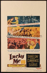3x082 LUCKY ME WC '54 sexy Doris Day never had it so good, Robert Cummings, Phil Silvers