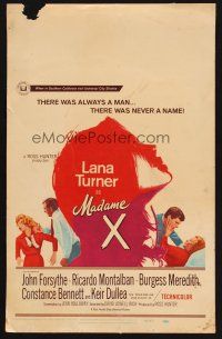 3x084 MADAME X WC '66 sexy Lana Turner always had a man, but never a name!