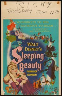 3x125 SLEEPING BEAUTY WC '59 Walt Disney cartoon fairy tale fantasy classic!