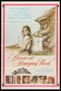 3y401 PICNIC AT HANGING ROCK Aust 1sh '75 Peter Weir classic about vanishing schoolgirls!
