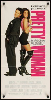 3y850 PRETTY WOMAN Aust daybill '90 sexiest prostitute Julia Roberts loves wealthy Richard Gere!