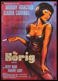 3y199 CARELESS German '63 Hans Braun art of super sexy smoking Claudia Cardinale!