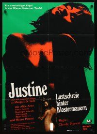 3y268 JUSTINE DE SADE German '72 sexy image of nude women, French!