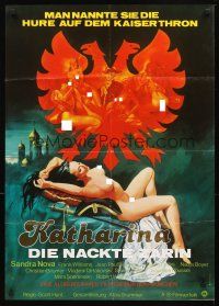 3y269 KATHARINA UND IHRE WILDEN HENGSTE German '83 art of sexy naked Czarina Catherine!