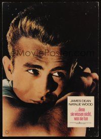 3y103 REBEL WITHOUT A CAUSE German LC R70s Nicholas Ray, cool close-up image of James Dean!