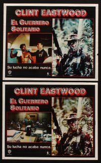 3y025 HEARTBREAK RIDGE 2 South American LCs '86 Clint Eastwood, Mario Van Peebles, war in Grenada!