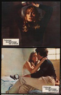 3y128 BIRD WITH THE CRYSTAL PLUMAGE 9 style B French LCs '71 Dario Argento, sexy Suzy Kendall!