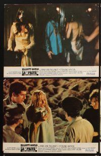 3y107 LONG GOODBYE 18 French LCs '74 Elliott Gould as Philip Marlowe, Sterling Hayden, film noir!
