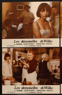 3y108 MAIDS OF WILKO 17 French LCs '79 Andrzej Wajda, c/u of Christine Pascal & Daniel Olbrychski!