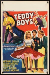 4a504 SERIOUS CHARGE Belgian '59 Terence Young, Anthony Quayle, church molestation drama!