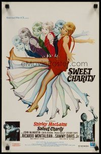 4a524 SWEET CHARITY Belgian '69 Bob Fosse musical starring Shirley MacLaine, different art!