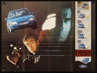 4a325 FOURTH PROTOCOL British quad '87 cool Ford car tie-in, Pierce Brosnan, Michael Caine!