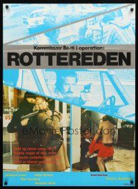 4a657 VIOLENT CITY Danish '75 Marino Girolami's Roma violenta, Richard Conte, Maurizio Merli