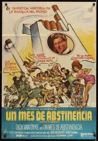 4a135 COLD TURKEY Spanish '71 Dick Van Dyke & entire town quits smoking cigarettes!
