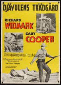 4a165 GARDEN OF EVIL Swedish R65 Gary Cooper, Susan Hayward & Richard Widmark!