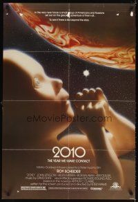 4c006 2010 w/COA 1sh '84 the year we make contact, sci-fi sequel to 2001: A Space Odyssey!