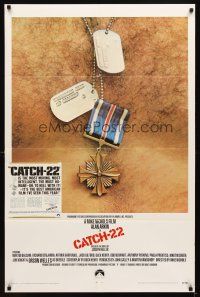 4c150 CATCH 22 1sh '70 directed by Mike Nichols, based on the novel by Joseph Heller!