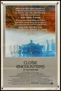 4c172 CLOSE ENCOUNTERS OF THE THIRD KIND S.E. 1sh '80 Steven Spielberg's classic with new scenes!