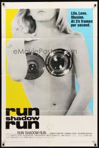 4c202 COVER ME BABE int'l 1sh '70 sexiest camera lens on nude girl image!