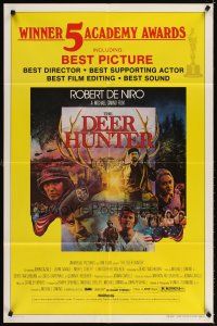 4c238 DEER HUNTER awards 1sh '78 directed by Michael Cimino, Robert De Niro, Christopher Walken!