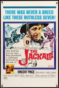 4c492 JACKALS 1sh '67 Vincent Price plundering in South Africa with ruthless companions!