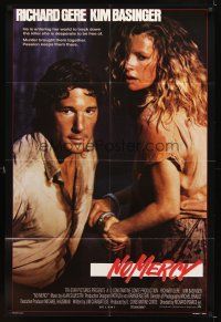 4c661 NO MERCY int'l 1sh '86 close up of sexy Kim Basinger handcuffed to Richard Gere!