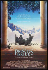 4c716 PRINCESS BRIDE 1sh '87 Rob Reiner fantasy classic, as real as the feelings you feel!