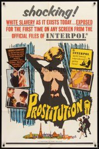 4c721 PROSTITUTION 1sh '65 shameful story of worldwide white slavery as it exists today!