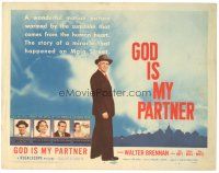 4d060 GOD IS MY PARTNER TC '57 religious Walter Brennan, the miracle on Main Street!